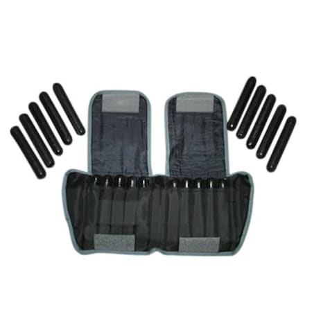 Fabrication Enterprises <p>The Adjustable Cuff wrist or ankle weight comes standard with a D-ring closure for snug fit a 10-3333-1